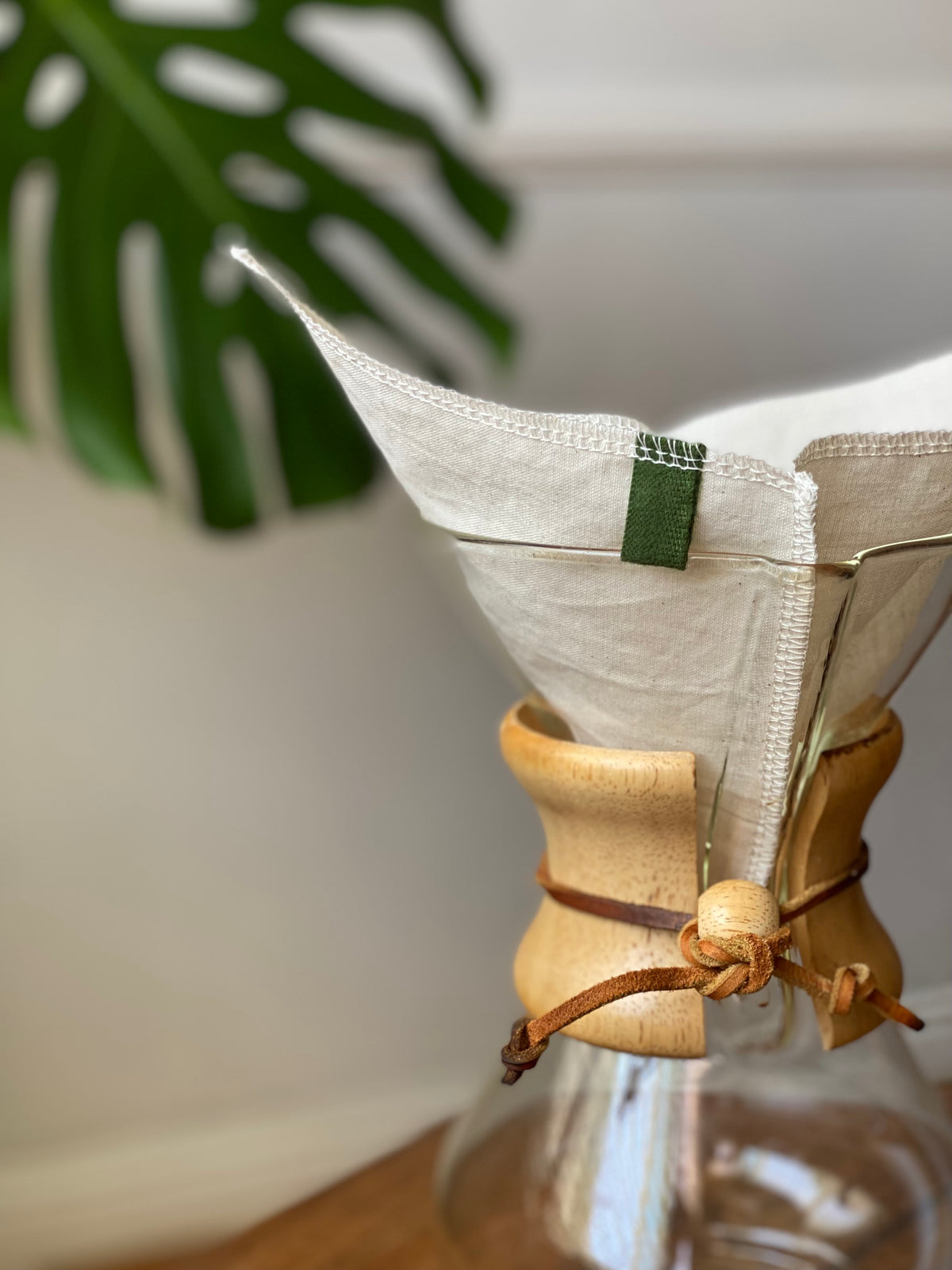 Organic Cotton Reusable Coffee Filter #3 for Chemex