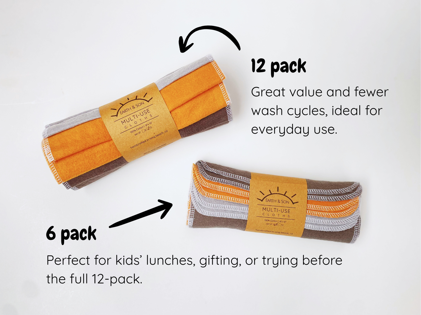 Multi-Use Cloths -May Gray