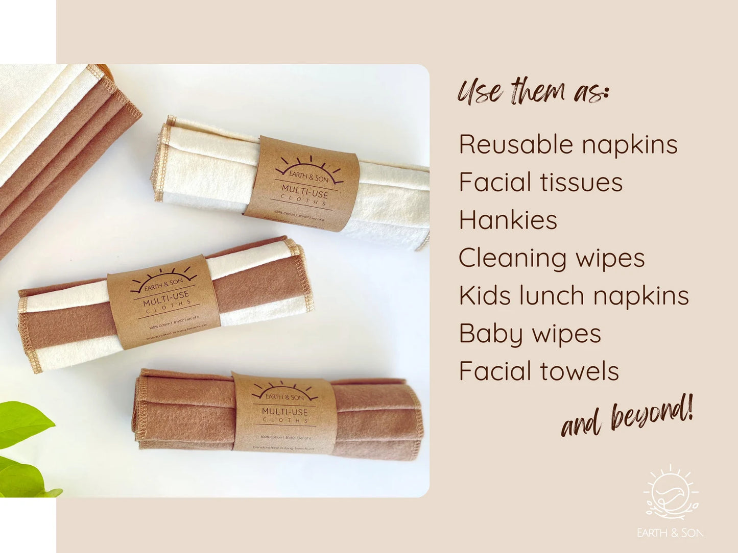 Multi-Use Cloths- Cloud Nine