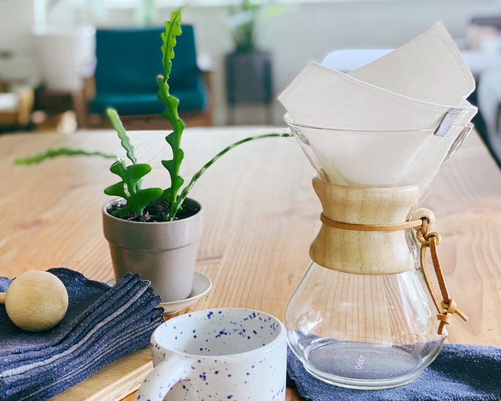 Organic Cotton Coffee Filter #3 for Chemex