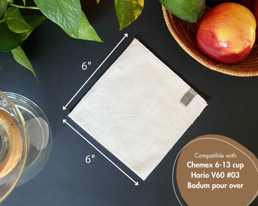 Organic Cotton Coffee Filter #3
