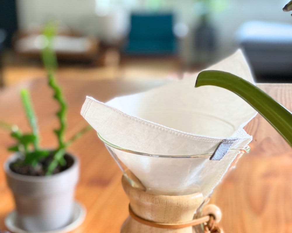 Organic Cotton Coffee Filter #3