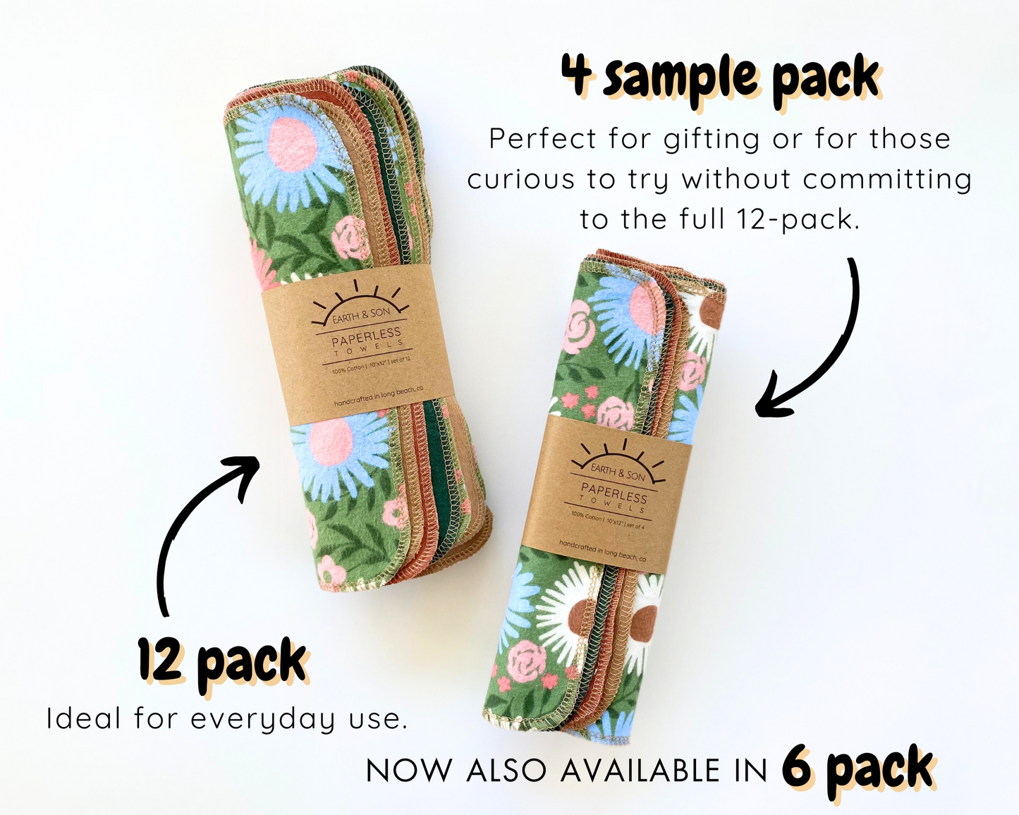 Paperless Towels - Oh Daisy Set