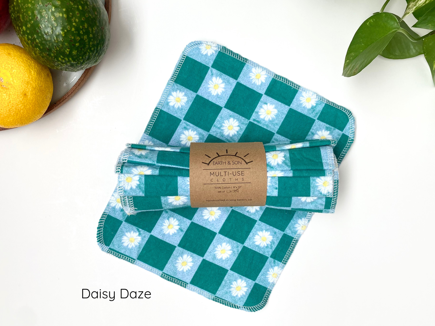 Multi-Use Cloths- Daisy Daze