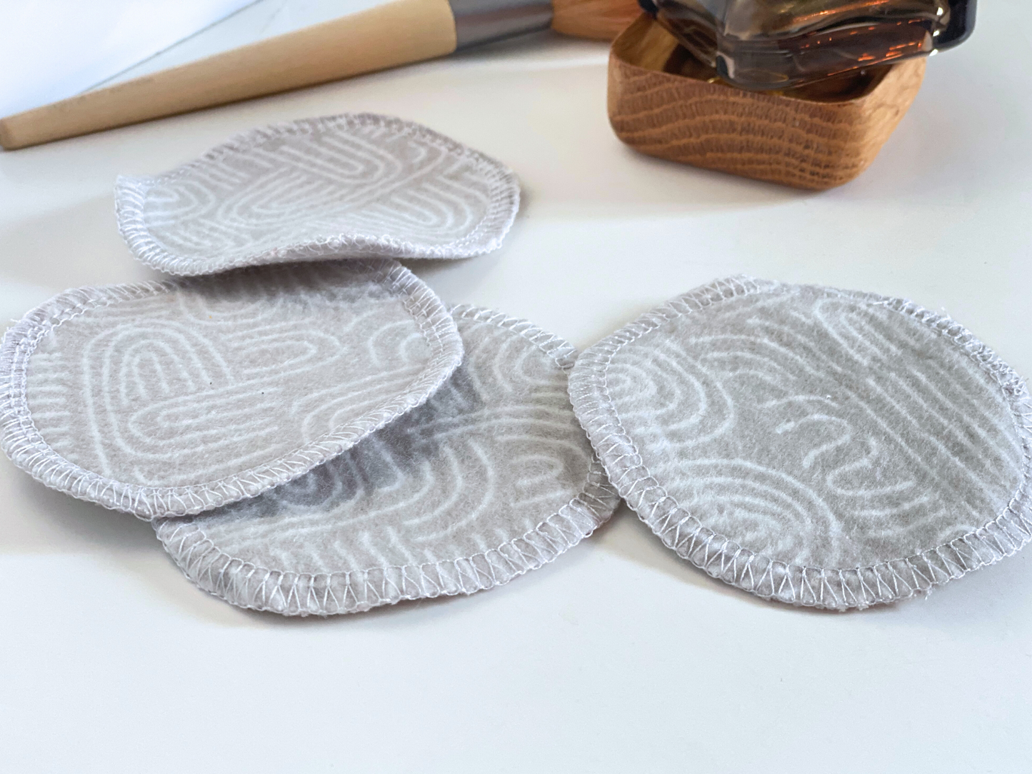 Cotton Rounds -Minimalist Arches