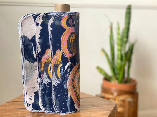 Paperless Towels - Midnight Rainbow