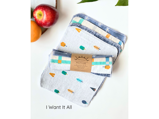 Multi-Use Cloths- I Want It All