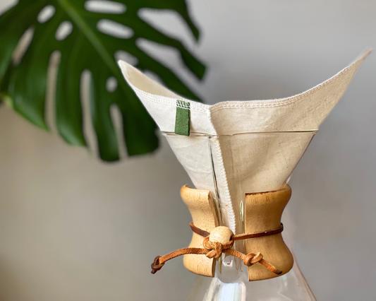 Organic Cotton Reusable Coffee Filter #3 for Chemex