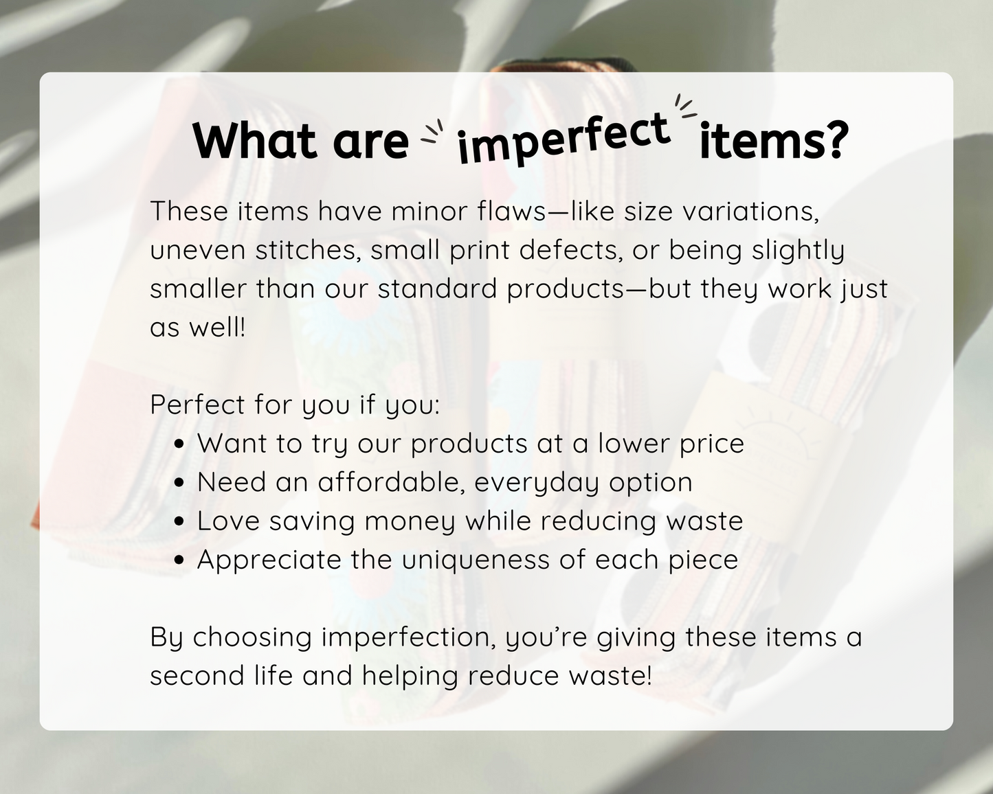 Imperfect Collection