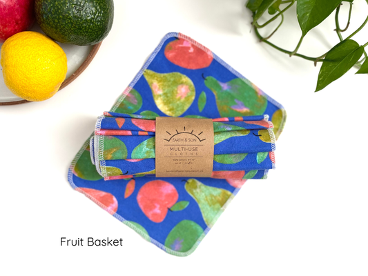 Multi-Use Cloths- Fruit Basket